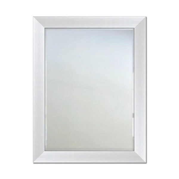 Moda Wood Frame Italian Mirror - Silver