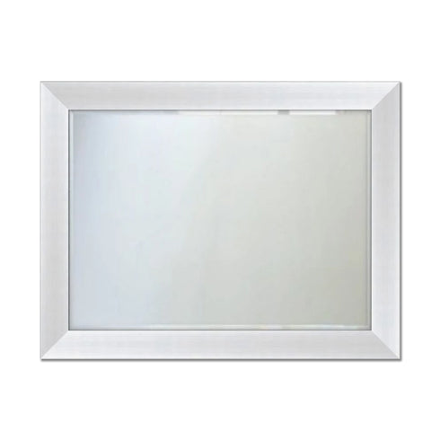 Moda Wood Frame Italian Mirror - Silver