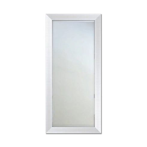 Moda Wood Frame Italian Mirror - Silver