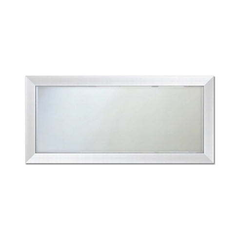 Moda Wood Frame Italian Mirror - Silver