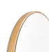 Bella Brass Round Mirror