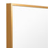 Simplicity Brass Standing Mirror