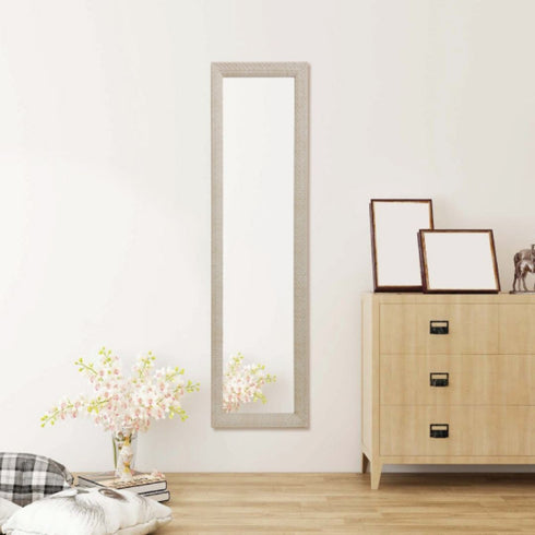 Halvor White Wall Mirror