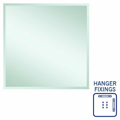 Montana Rectangle Bevel Edge Bathroom Wall Mirror