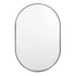 Bjorn Black Oval Wall Mirror