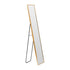 Simplicity Brass Standing Mirror