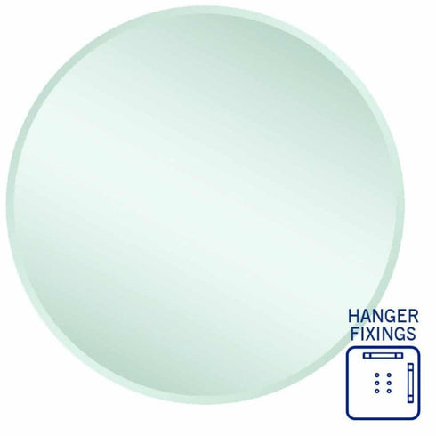 Kent Bevelled Round Wall Mirror