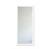 Moda Wood Frame Contemporary Italian Mirror - White
