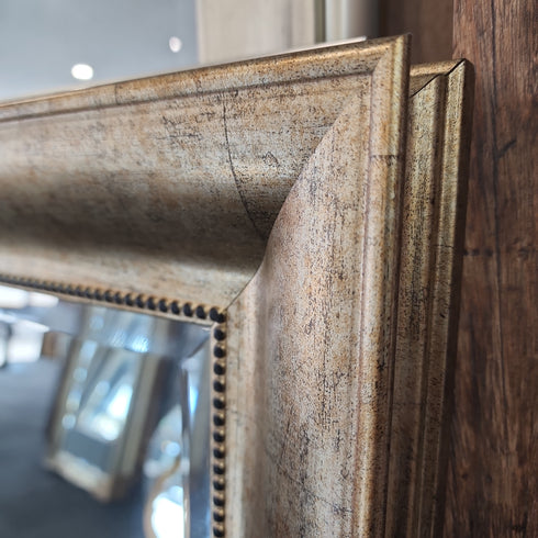 Ares Antique Champagne Wall Mirror