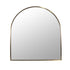 Apsel Arch Brushed Brass Wall Mirror