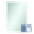 Sierra Bathroom Wall Mirror with Sandblasted Border