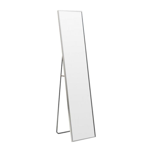 Simplicity Silver Standing Mirror