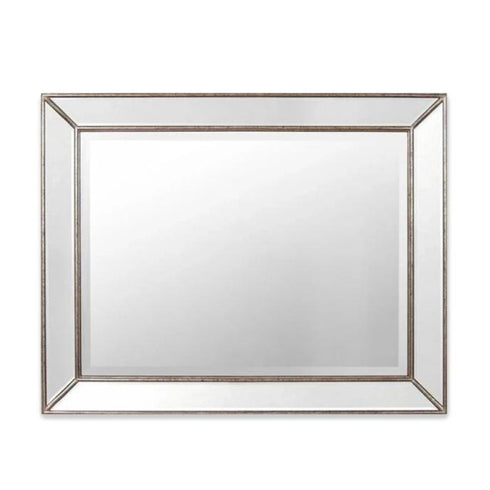 Carlton Antique Silver Wall Mirror
