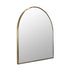 Apsel Arch Brushed Brass Wall Mirror