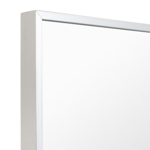 Simplicity Silver Standing Mirror