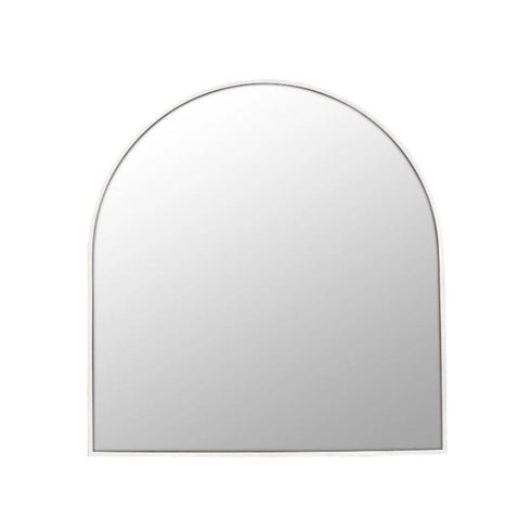 Apsel Arch White Wall Mirror