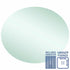 Cody Polished Oval Bathroom Mirror