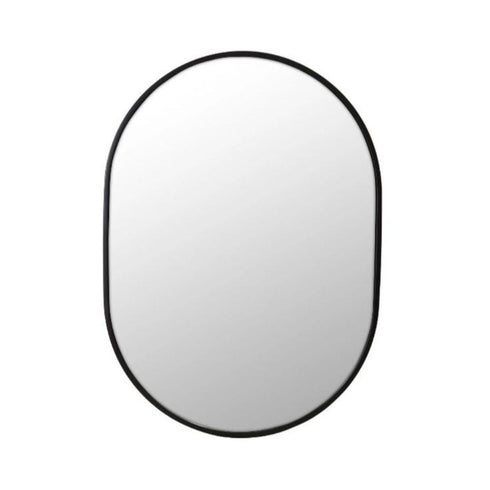 Aaden Pill Black Wall Mirror