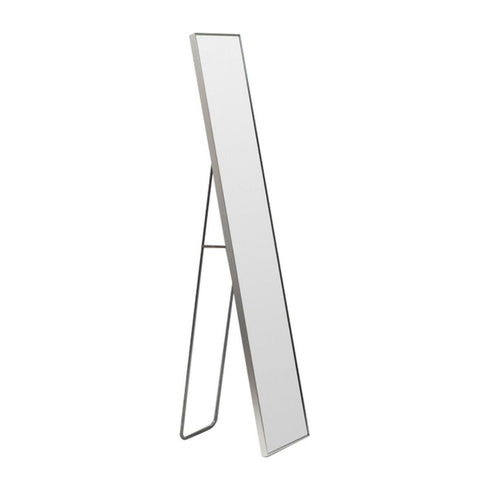 Simplicity Silver Standing Mirror