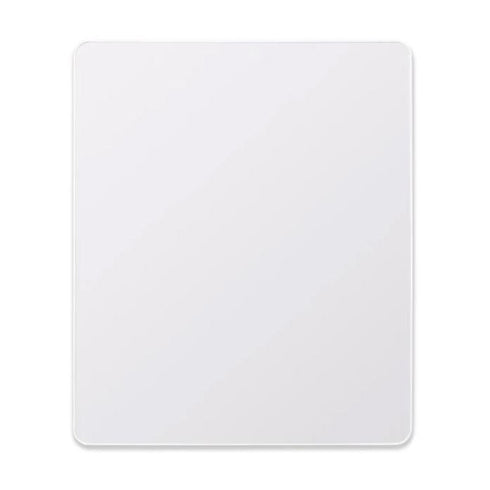 Flynn Bright White Curve Rectangular Wall Mirror
