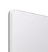 Flynn Bright White Curve Rectangular Wall Mirror