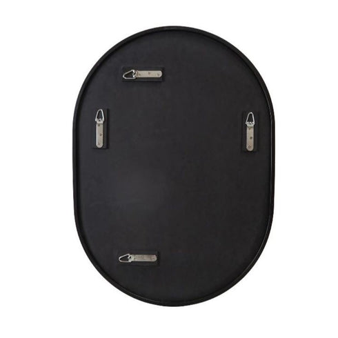 Aaden Pill Black Wall Mirror