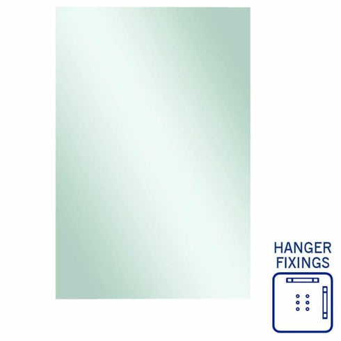 Jackson Rectangle Polished Edge Bathroom Wall Mirror