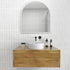 Apsel Arch White Wall Mirror