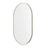 Bjorn Silver Oval Wall Mirror