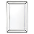 Zeta Beaded Black Wall Mirror