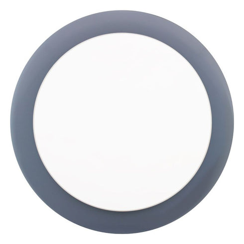 Klen Grey Round Wall Mirror
