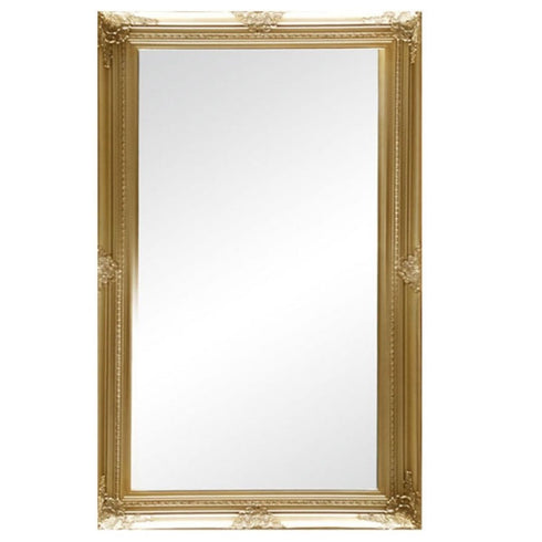 Freda Ornate Gold Wall Mirror