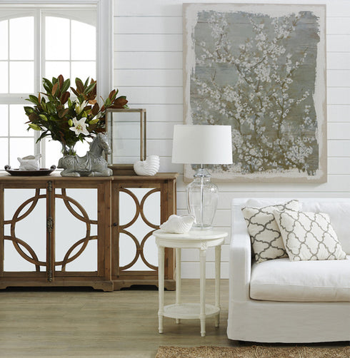 Keats Mirrored Sideboard Table