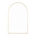 Bjorn Arch Brass Wall Mirror
