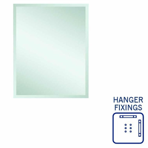 Montana Rectangle Bevel Edge Bathroom Wall Mirror