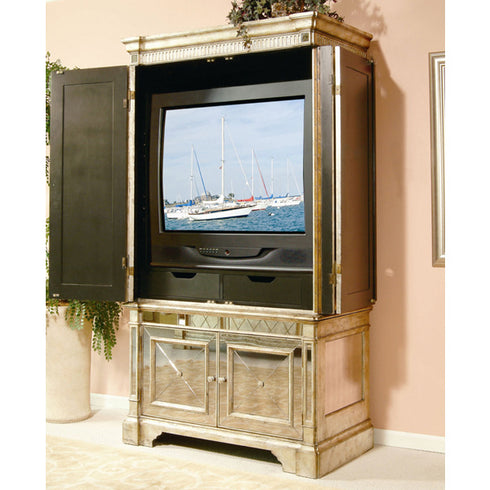 Sofia Armoire Mirrored Cabinet