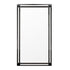 Boston Double Black Wall Mirror