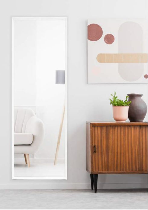 Oliver White Wall Mirror