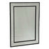 Luke Traditional Black Wall Mirror