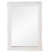 Felicity Ornate White Gloss Wall Mirror