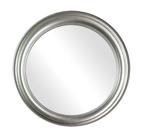 Thompson Soft Champagne Round Mirror