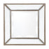 Zeta Small Antique Silver Wall Mirror