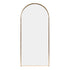 Alvina Arch Gold Wall Mirror