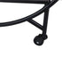 Calder Black Mirrored Bar Trolley