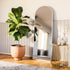 Aiva Arch White Wall Mirror