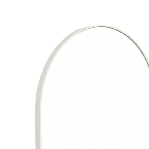 Bjorn Arch Bright White Wall Mirror