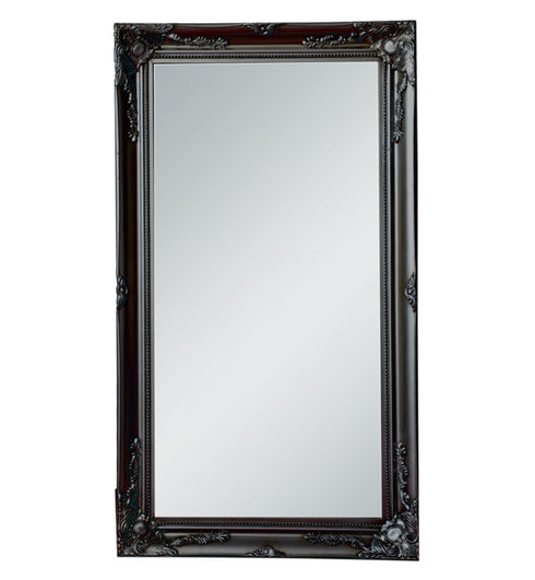 Felicity Ornate Black Wall Mirror