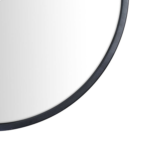 Aaden Pill Black Wall Mirror