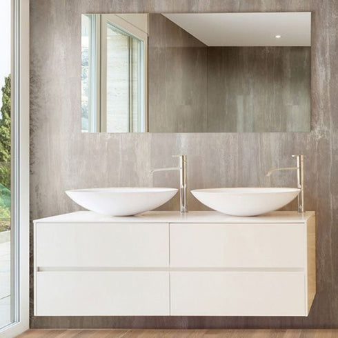 Jackson Rectangle Polished Edge Bathroom Wall Mirror