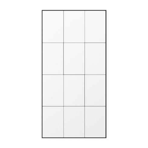 Loft Black Wall Mirror